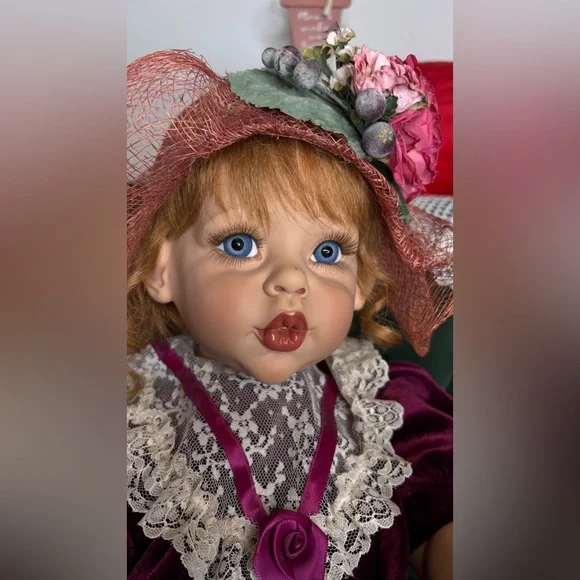 Fayzah Spanos KISSES” Rare Vinyl Doll